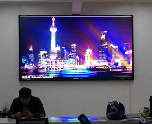 博爾塔拉五里界街道服務中心● 室內(nèi)P3全彩顯示屏交付使用！