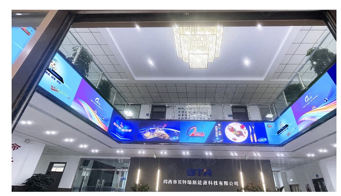 紹興黑龍江雞西市麻山區(qū)XXX新能源展廳     室內全彩Q2     26.9㎡